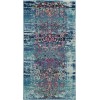 Nourison Vintage Kashan - Vka02 Blue Area Rug 2 ft. X 4 ft. Rectangle