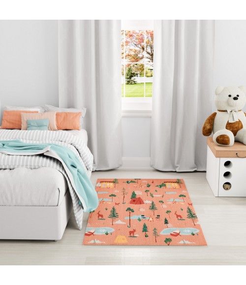 Nourison Home Imagination Multicolor Rug IMA21 6 ft. 6 in. X 9 ft. 2 in. Rectangle - Rugs Town Nourison Home Imagination Multicolor IMA21 6 ft. 6 in. X 9 ft. 2 in. Rectangle Rug