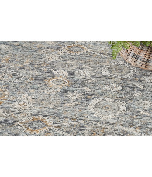 Nourison Nyle Charcoal Rug NYE08 7’10” Round - Rugs Town Nourison Nyle Charcoal NYE08 7’10” Round Rug