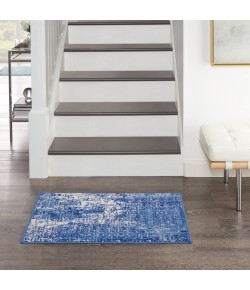 Nourison Whimsicle - Whs08 Blue Ivory Area Rug 2 ft. X 3 ft. Rectangle