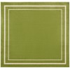 Nourison Essentials - Nre02 Green Ivory Area Rug 5 ft. X Square Square