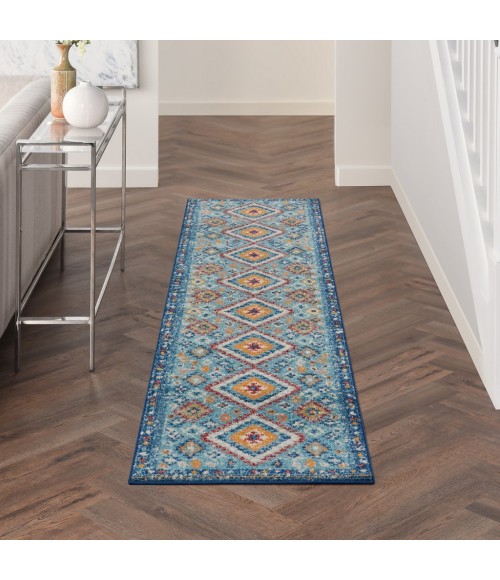 Nourison PASSION Area Rug Nourison Passion Area Rug PSN47-Blue/Multicolor