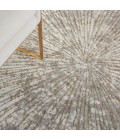 Metallic Area Rug Inspire Me! Home Décor Metallic Area Rug MTL01 Grey Mocha 5'3" x 7'3"