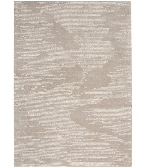 Michael Amini Ma30 Star Area Rug SMR02 Taupe/Ivory 5'3" x 7'3"