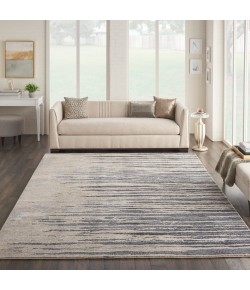 Nourison Home Moroccan Celebration KI387 Blue Beige 9 ft. 3 in. X 12 ft. 9 in. Area Rug