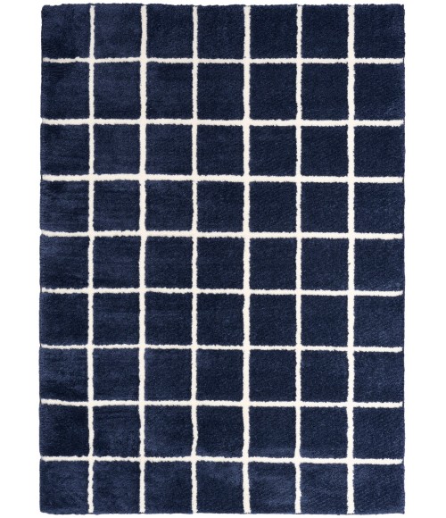 DKNY West End Ave Navy Ivory WTE01 6 ft. X 9 ft. Rect. Rug