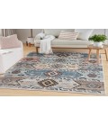 Nourison Washable Decor Ivory Multicolor Rug WSD01 5 ft. 3 in. X 7 ft. Rectangle - Rugs Town Nourison Washable Decor Ivory Multicolor WSD01 5 ft. 3 in. X 7 ft. Rectangle Rug