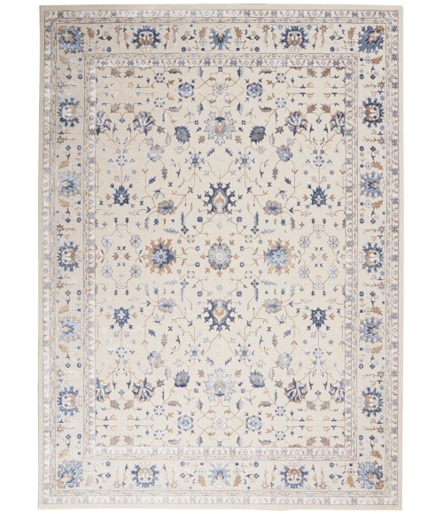 Nourison Sleek Textures Ivory Rug SLE09 7 ft. 10 in. X 10 ft. 6 in. Rect. - Rugs Town Nourison Sleek Textures Ivory SLE09 7 ft. 10 in. X 10 ft. 6 in. Rect. Rug