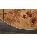 Nourison SOMERSET Area Rug Nourison Somerset Round Area Rug ST70-Latte