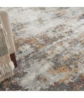 Nourison Tangra Grey/Multi TNR03 8 ft. X 10 ft. Rect. Rug