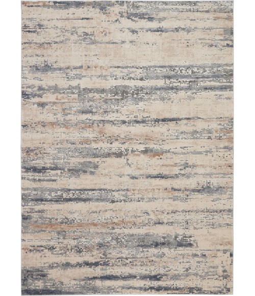 Nourison RUSTIC TEXTURES Area Rug Nourison Rustic Textures Area Rug RUS04-Beige/Grey