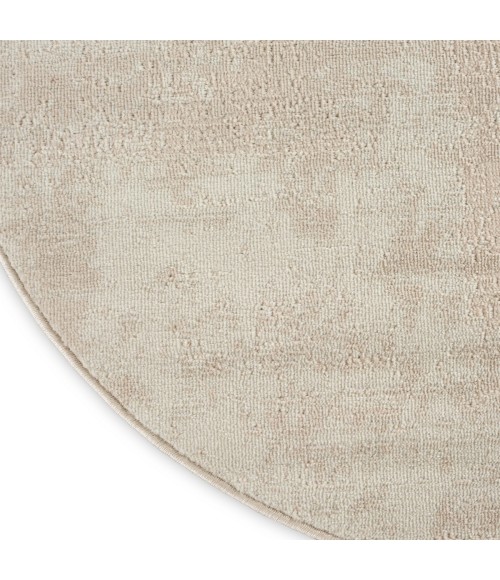 Nourison Serenity Home Ivory SRH06 8 ft. X Round Rug