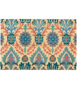 Nourison Wav17 Greetings - Wgt01 Blue Area Rug 1 ft. 6 X 2 ft. 4 Rectangle