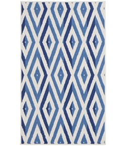 Nourison Whimsicle - Whs04 Ivory Blue Area Rug 3 ft. X 5 ft. Rectangle