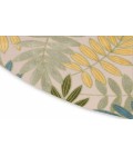 Nourison Aloha Green Multicolor ALH18 7 ft. 10 in. Round Rug