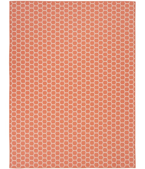 Nourison Reversible Indoor Outdoor Coral RVB01 10 ft. X 14 ft. Rect. Rug
