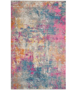 Nourison Passion Ivory Multicolor PSN36 6 ft. X 9 ft. Rectangle Rug