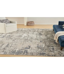 Nourison Concerto Ivory Blue Grey CNC01 8 ft. 10 in. X 11 ft. 10 in. Rectangle Rug