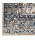 kathy ireland Home Malta Area Rug MAI13-Blue/Ivory