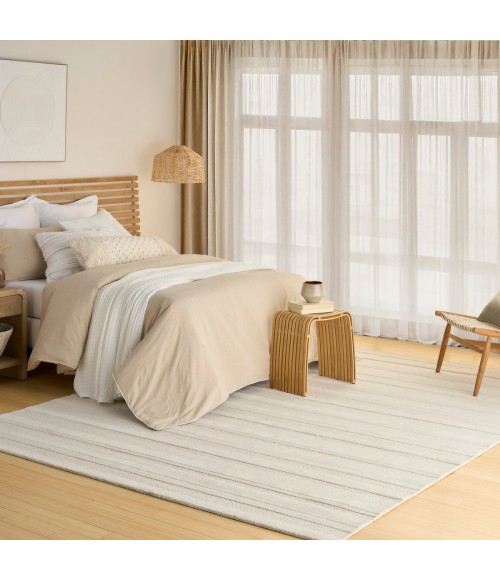 DKNY Pure Multi Weave Ivory MTW01 10 ft. X 14 ft. Rect. Rug