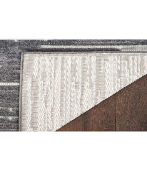 Nourison Casual Grey Rug CSU04 9 ft. 2 in. X 12 ft. Rectangle - Rugs Town Nourison Casual Grey CSU04 9 ft. 2 in. X 12 ft. Rectangle Rug