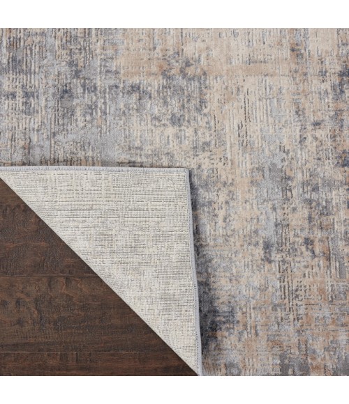 Nourison Rustic Textures Area Rug RUS01-Grey/Beige