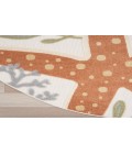 Nourison Aloha Ivory Multicolor ALH24 7 ft. 10 in. Round Rug