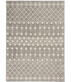 Nourison Home Grafix GRF37 Grey 5 ft. 3 in. X 7 ft. 3 in. Area Rug