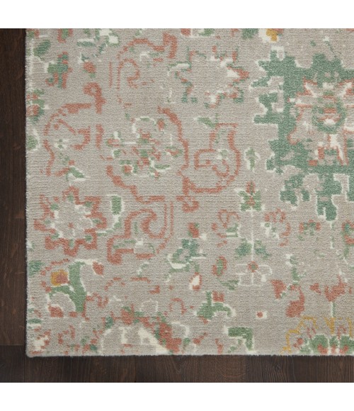 Nourison Twilight Area Rug TWI13 Grey/Multi 2' x 3'