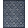 Nourison Easy Care - Nes01 Navy Blue Area Rug 8 ft. X 10 ft. Rectangle