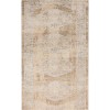 Nourison Astra Machine Washable Beige ASW13 2 ft. 2 in. X 10 ft. Rectangle Rug