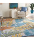 Nourison Aloha Area Rug ALH18-Ivory/Multi