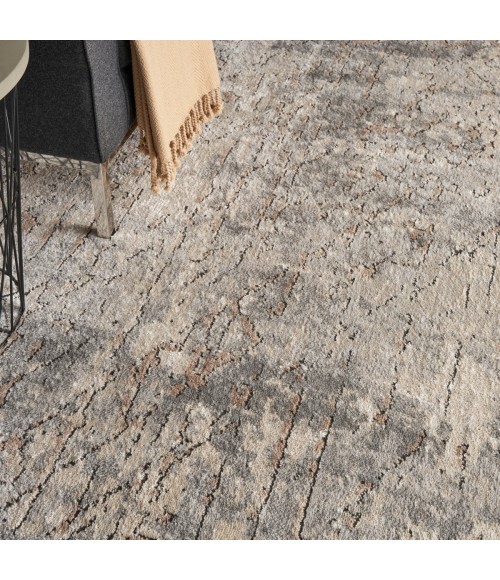 Nourison Quarry Beige Grey QUA03 9 ft. X 12 ft. Rect. Rug