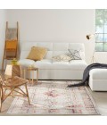 Nourison VINTAGE KASHAN Area Rug Nourison Vintage Kashan Area Rug VKA08-Ivory Red