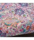 Nourison Passion Runner Area Rug PSN20-Light Grey/Pink