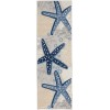 Nourison Aloha - Alh24 Blue Grey Area Rug 2 ft. X 6 ft. Rectangle
