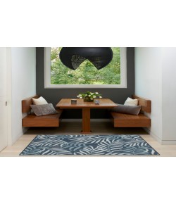 Nourison Garden Oasis Navy GOA01 3 ft. X 5 ft. Rectangle Rug