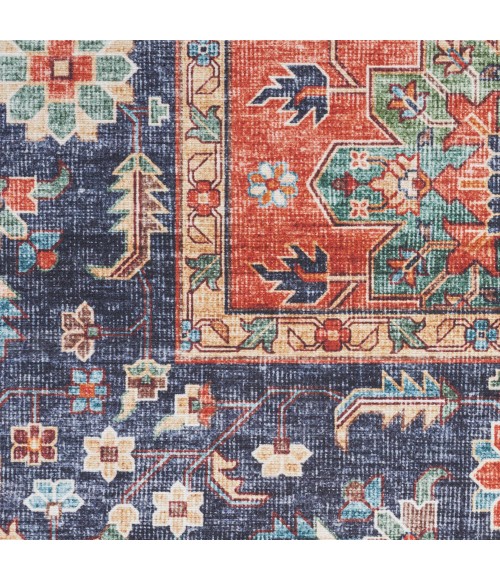Nourison Fulton Area Rug FUL12 Rust