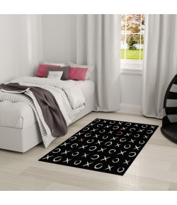 Nourison Home Imagination Black IMA18 6 ft. 6 in. X 9 ft. 2 in. Rectangle Rug