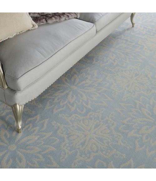 Nourison Jubilant Area Rug JUB06-Ivory/Light Blue