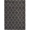 Nourison Amore - Amor2 Charcoal Area Rug 5 ft. 3 X 7 ft. 5 Rectangle