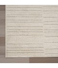 Nourison Santa Cruz Ivory Grey SCZ02 2 ft. 2 in. X 7 ft. 6 in. Rect. Rug