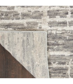 Nourison Luna 2' X 3' Grey Silver Modern Indoor Rug