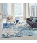 Nourison Tranquil Area Rug TRA08-Navy/Pink