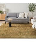 Nourison Luxurious Olive LRS01 5 ft. X 7 ft. Rect. Rug