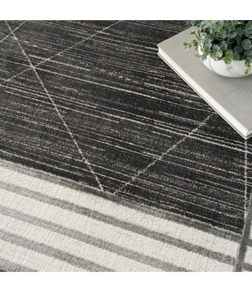 Nourison Desire Area Rug DSR01 Charcoal/Silver