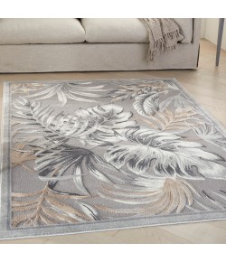 Nourison Home Seaside SDS01 Grey 5 ft. 3 in. X 7 ft. 3 in. Area Rug