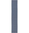 Nourison Reversible Indoor Outdoor Navy RVB01 2 ft. 2 in. X 10 ft. Rect. Rug