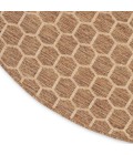 Nourison Twist Reversible Natural TWS01 8 ft. X Round Rug
