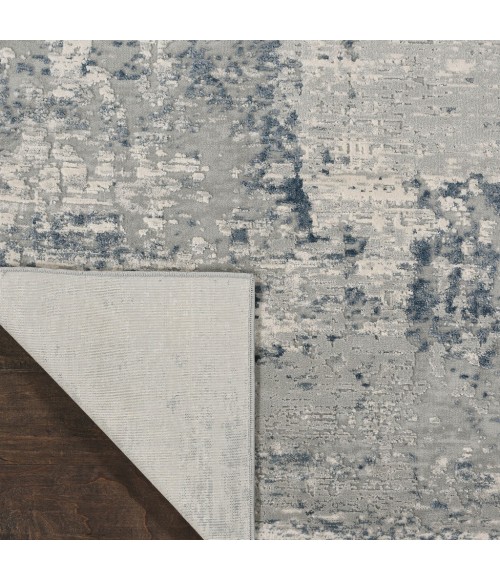 Nourison Rustic Textures Area Rug RUS10-Ivory/Blue